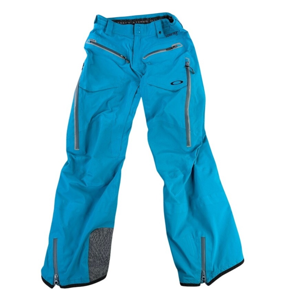 Oakley Pro Rider Series GORE-TEX Pants Women Small Blue RECCO Snowboard Ski